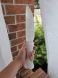 Selenite Cut Through
