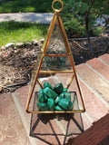 Grade AAA Malachite from Zaire. 1-2 inches. Polished 