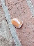 Small 1-2 inch wide Polished Grade AA Pink Lace Agates from Botswana.