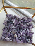 tumbled amethyst chips