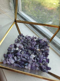 tumbled amethyst chips