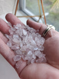 tumbled quartz chips