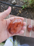 Fire Quartz Palm Stones