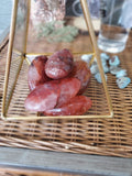Fire Quartz Palm Stones