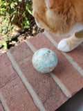 Caribbean Blue Calcite Sphere