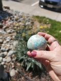 Caribbean Blue Calcite Sphere