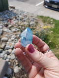Aqua Aura Quartz Point