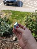 Aqua Aura Quartz Point