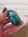 Malachite with Chrysocolla