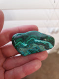 Malachite with Chrysocolla