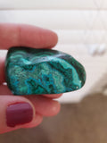 Malachite with Chrysocolla