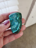 Malachite with Chrysocolla