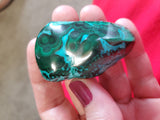 Malachite with Chrysocolla