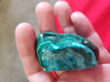Malachite with Chrysocolla