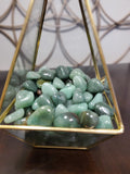 tumbled aventurine, about 1" each