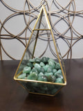 tumbled aventurine, about 1" each