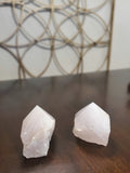 Big Polished Rose Quartz Points
