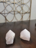Big Polished Rose Quartz Points