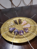 These pendulums are all Grade A polished and cut stones.