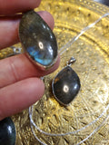 Labradorite Drop Pendant