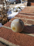 60 mm Grade AA polished banded chalcedony Quartz Agate Sphere from Madagascar 