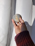 60 mm Grade AA polished banded chalcedony Quartz Agate Sphere from Madagascar 