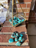small, polished Grade AAA polished amazonite from Madagascar
