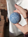 Blue Calcite Sphere