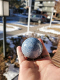 Blue Calcite Sphere