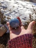 Blue Calcite Sphere