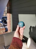 Blue Apatite Spheres
