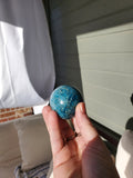 Blue Apatite Spheres