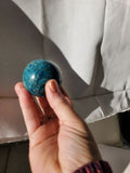 Blue Apatite Spheres