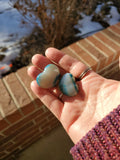 Blue Agate Hearts