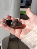Hand Polished Garnets