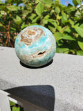 Caribbean Blue Calcite Sphere