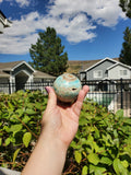 Caribbean Blue Calcite Sphere