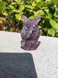 Fluorite Owl