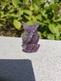 Fluorite Owl