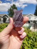 Fluorite Owl