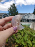 Flower Agate Moons