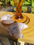 Flower Agate Moons