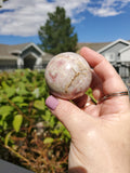 Pink Calcite Sphere