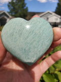 Amazonite Hearts