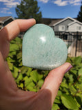 Amazonite Hearts