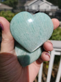 Amazonite Hearts