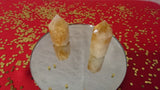 3 inch long Grade AA citrine obelisks from Brazil.
