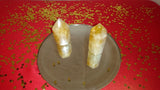 3 inch long Grade AA citrine obelisks from Brazil.