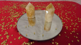 3 inch long Grade AA citrine obelisks from Brazil.