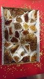 Small 2-3 inch long Grade A Critrine Clusters from Brazil.